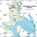 নোয়াখালী কোম্পানিগঞ্জ উপজেলার ইউনিয়ন সমূহ