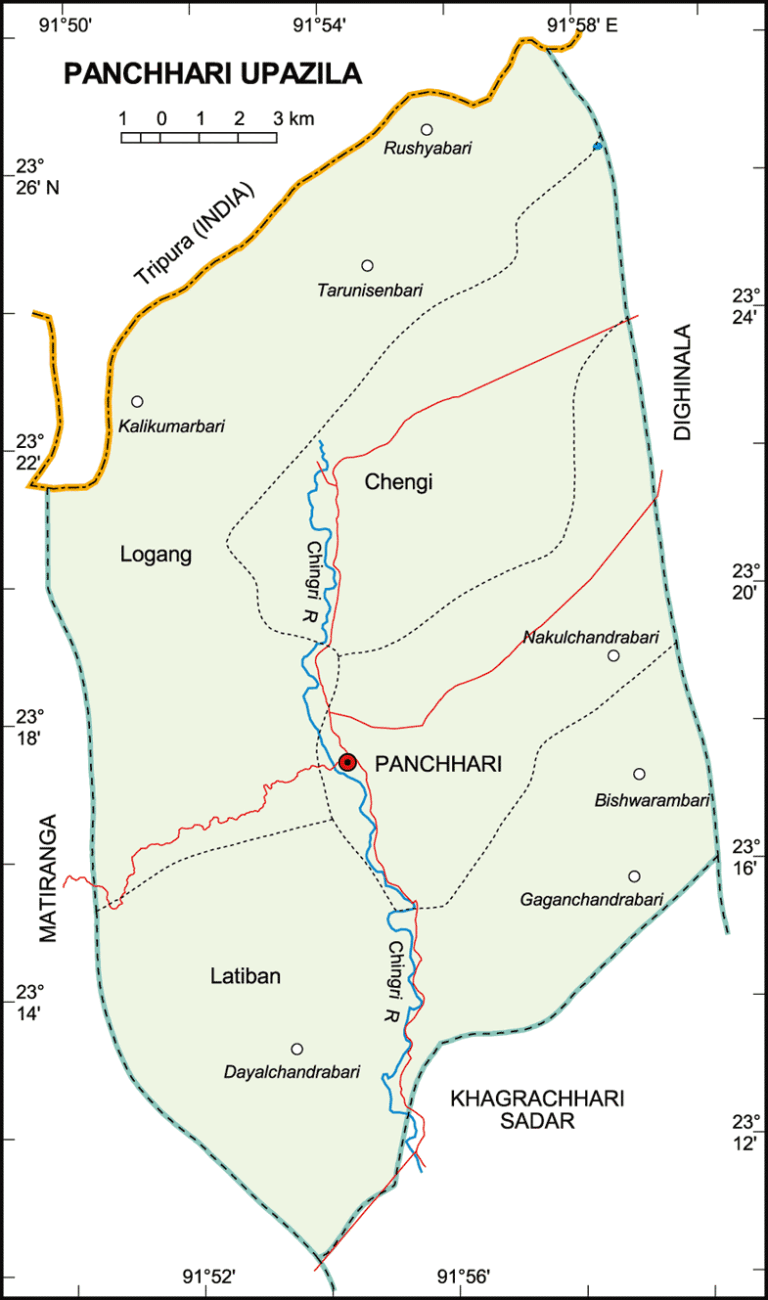 পানছড়ি উপজেলার ইউনিয়ন সমূহ
