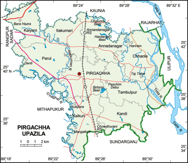 পীরগাছা উপজেলার ইউনিয়ন সমূহ