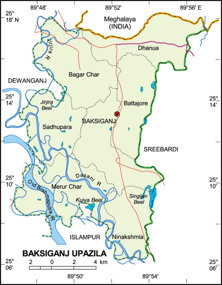 বকশীগঞ্জ উপজেলার ইউনিয়ন সমূহ