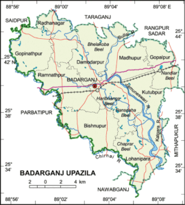 বদরগঞ্জ উপজেলার ইউনিয়ন সমূহ