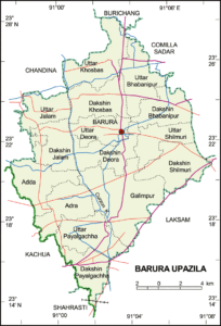 বরুড়া উপজেলার ইউনিয়ন সমূহ