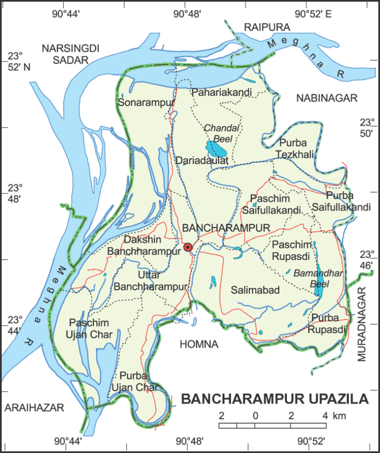 বাঞ্ছারামপুর উপজেলার ইউনিয়ন সমূহ