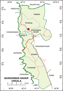 বান্দরবান সদর উপজেলার ইউনিয়ন সমূহ