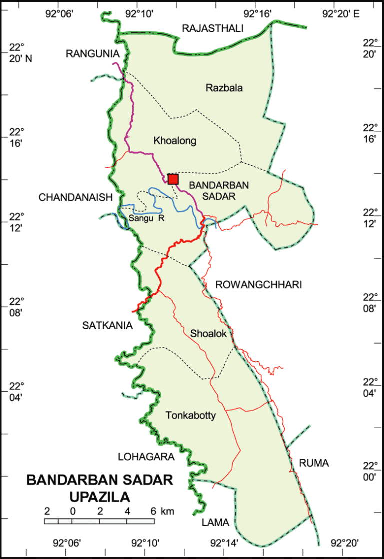 বান্দরবান সদর উপজেলার ইউনিয়ন সমূহ
