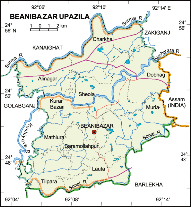 বিয়ানীবাজার উপজেলার ইউনিয়ন সমূহ