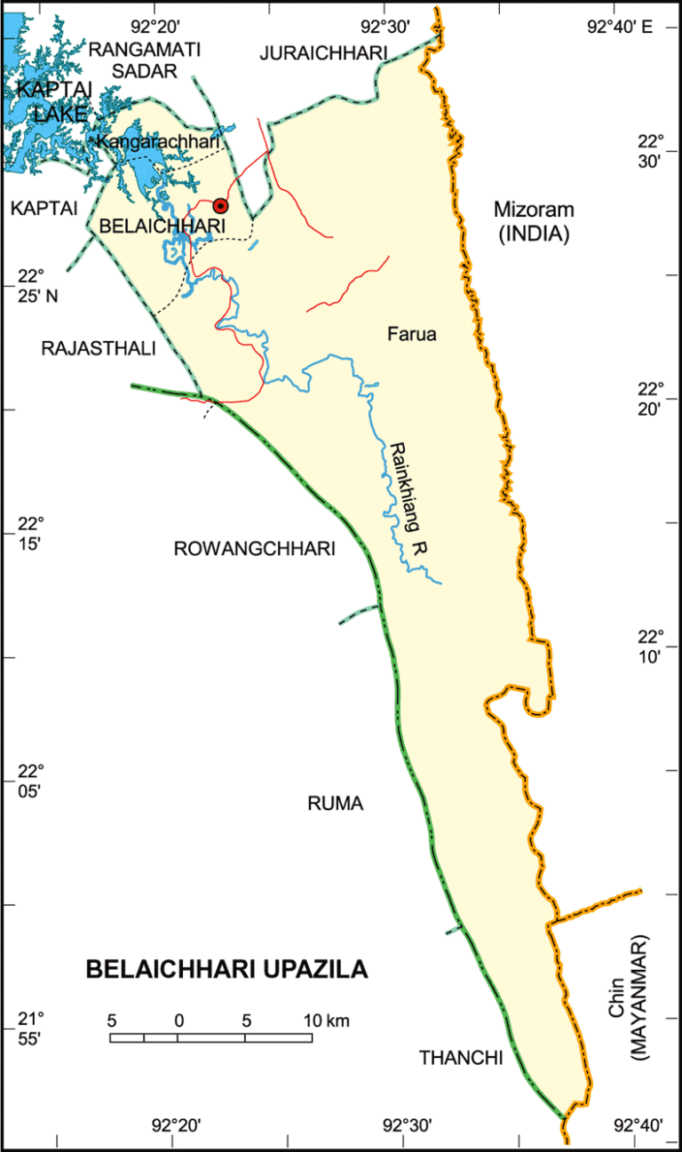 বিলাইছড়ি উপজেলার ইউনিয়ন সমূহ