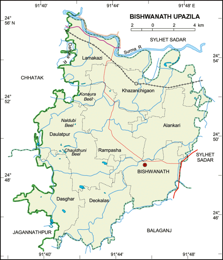 বিশ্বনাথ উপজেলার ইউনিয়ন সমূহ