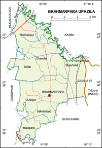 ব্রাহ্মণপাড়া উপজেলার ইউনিয়ন সমূহ