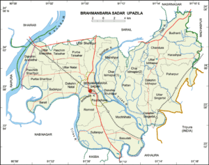 ব্রাহ্মণবাড়িয়া সদর উপজেলার ইউনিয়ন সমূহ