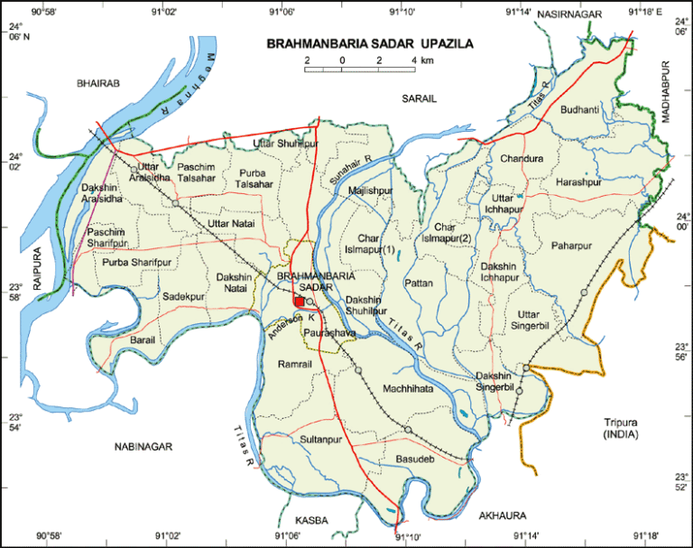 ব্রাহ্মণবাড়িয়া সদর উপজেলার ইউনিয়ন সমূহ