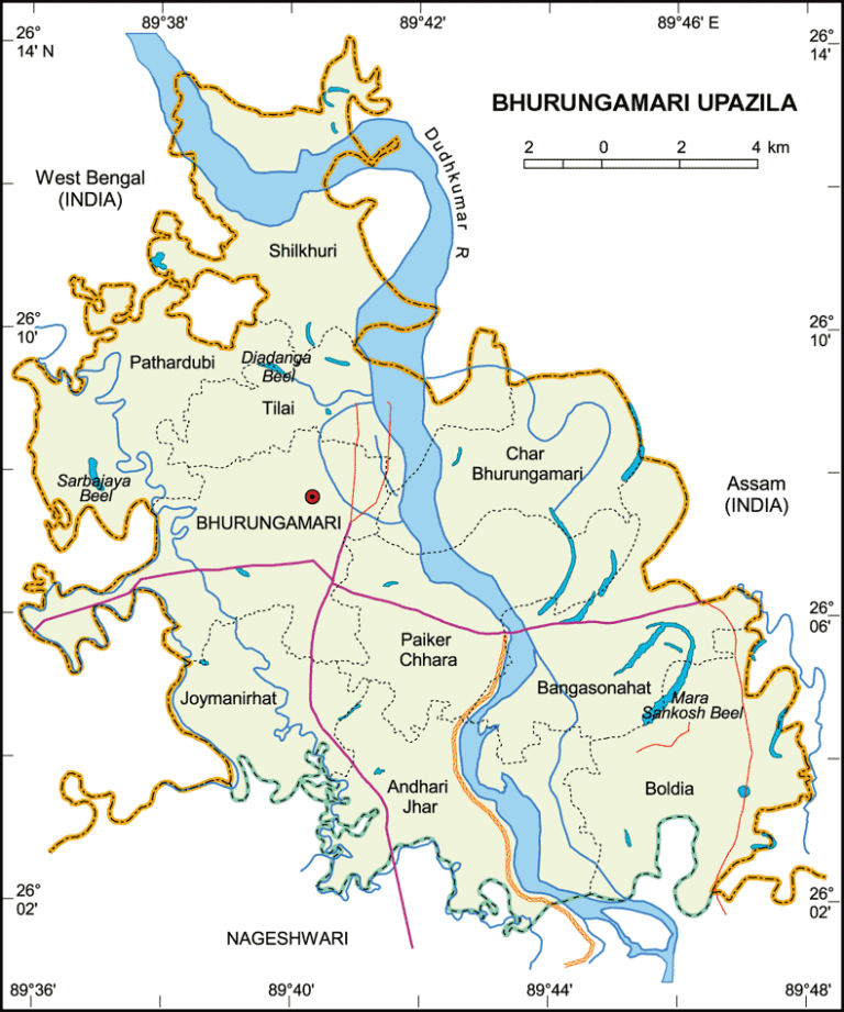 ভুরুঙ্গামারী উপজেলার ইউনিয়ন সমূহ