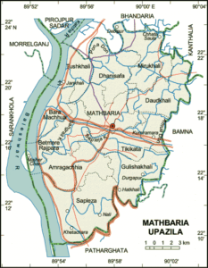 মঠবাড়িয়া উপজেলার ইউনিয়ন সমূহ