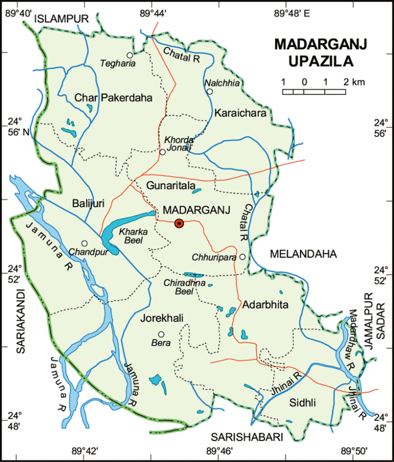 মাদারগঞ্জ উপজেলার ইউনিয়ন সমূহ