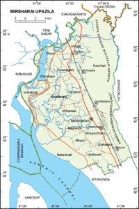 মীরসরাই উপজেলার ইউনিয়ন সমূহ
