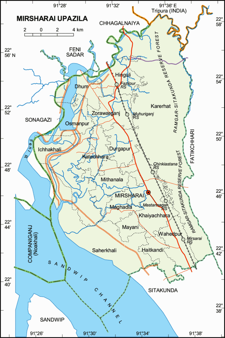 মীরসরাই উপজেলার ইউনিয়ন সমূহ