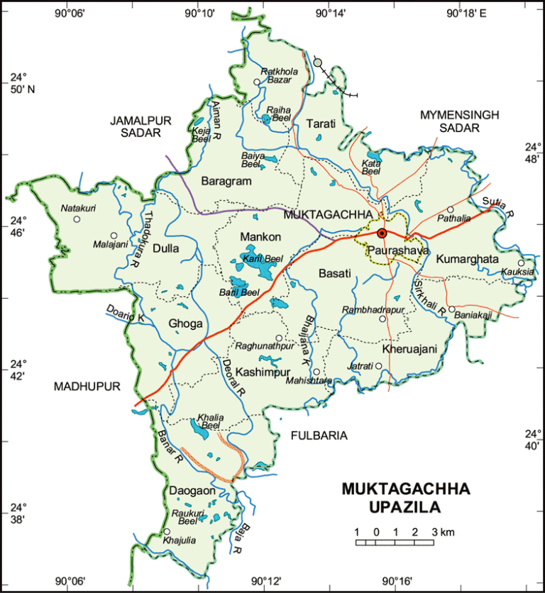 মুক্তাগাছা উপজেলার ইউনিয়ন সমূহ