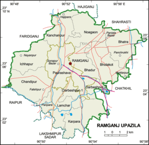 রামগঞ্জ উপজেলার ইউনিয়ন সমূহ