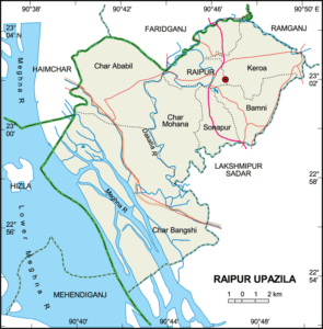 রায়পুর উপজেলার ইউনিয়ন সমূহ