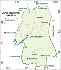 লক্ষ্মীছড়ি উপজেলার ইউনিয়ন সমূহ