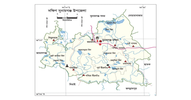 শান্তিগঞ্জ উপজেলার ইউনিয়ন সমূহ