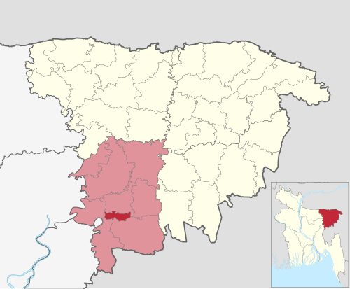 শায়েস্তাগঞ্জ উপজেলার ইউনিয়ন সমূহ
