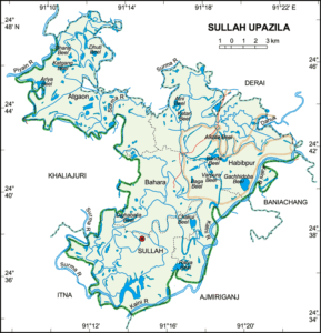শাল্লা উপজেলার ইউনিয়ন সমূহ