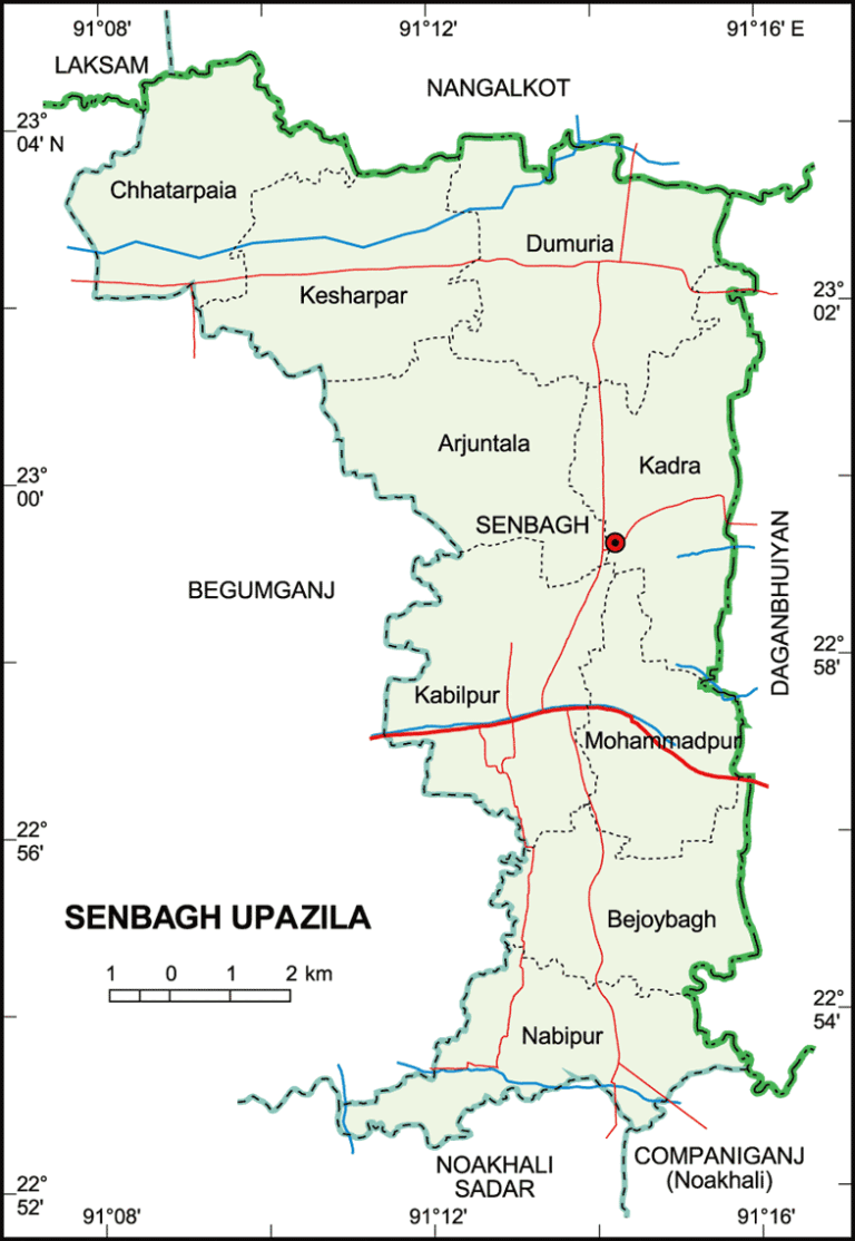 সেনবাগ উপজেলার ইউনিয়ন সমূহ