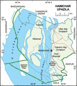 হাইমচর উপজেলার ইউনিয়ন সমূহ