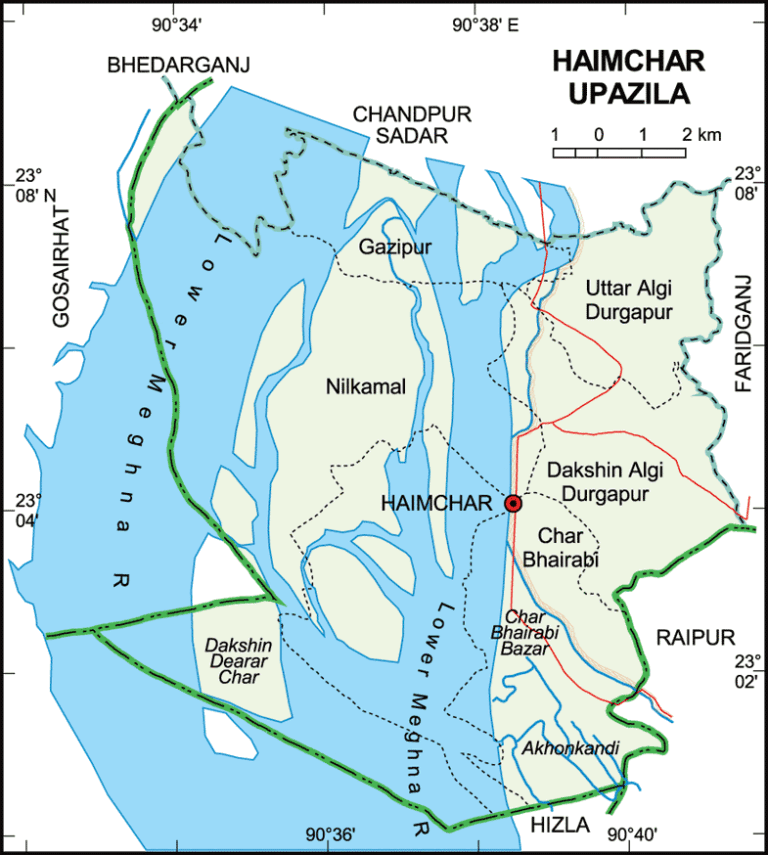 হাইমচর উপজেলার ইউনিয়ন সমূহ