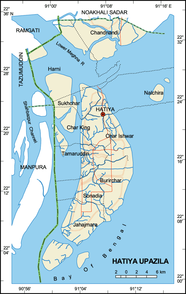 হাতিয়া উপজেলার ইউনিয়ন সমূহ