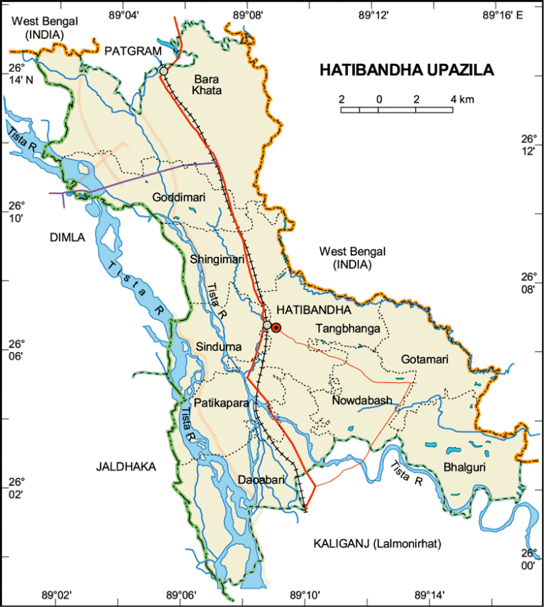 হাতীবান্ধা উপজেলার ইউনিয়ন সমূহ