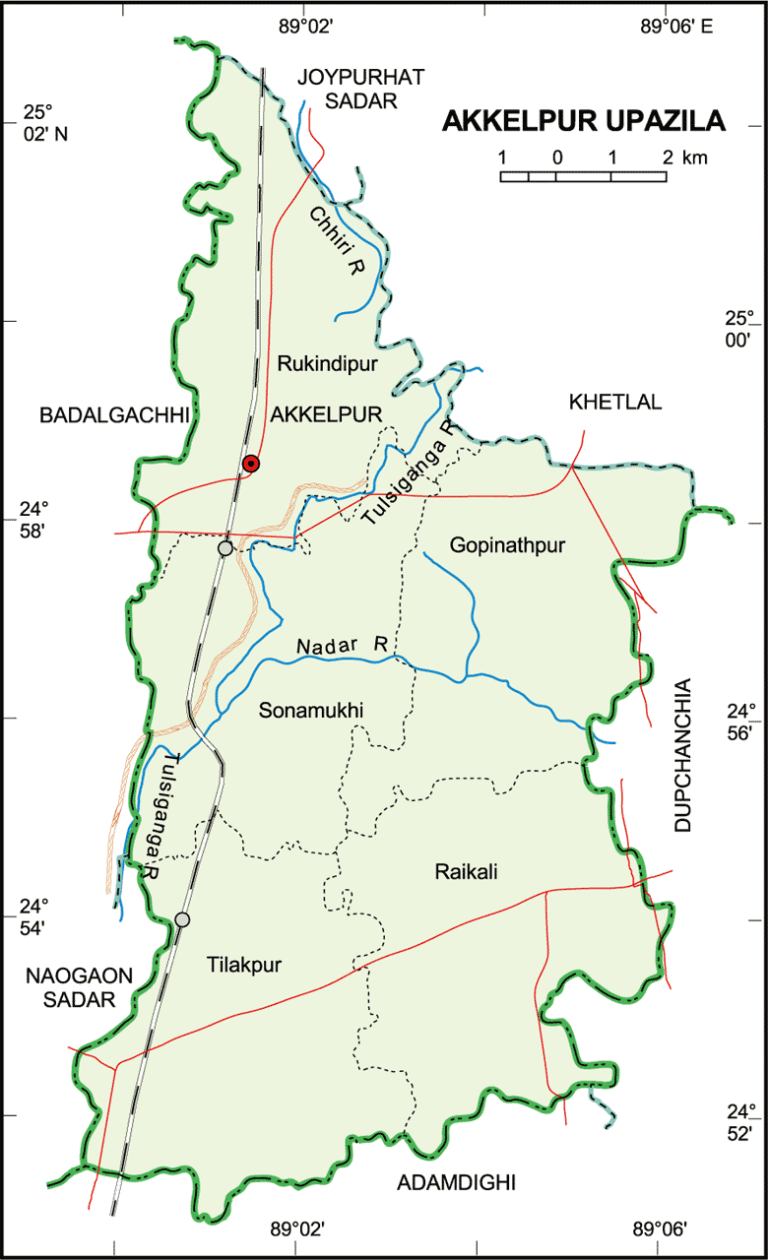 আক্কেলপুর উপজেলার ইউনিয়ন সমূহ