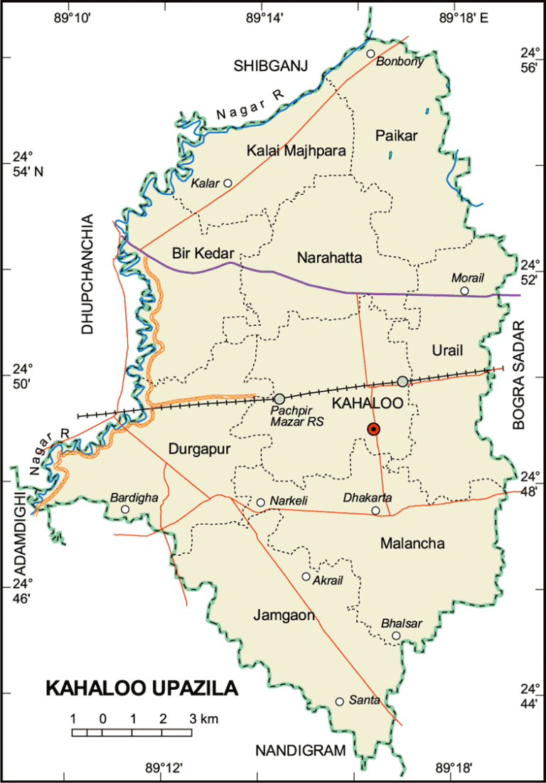 কাহালু উপজেলার ইউনিয়ন সমূহ