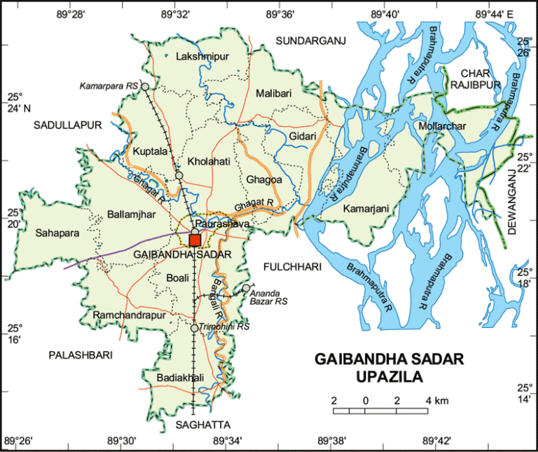 গাইবান্ধা সদর উপজেলার ইউনিয়ন সমূহ