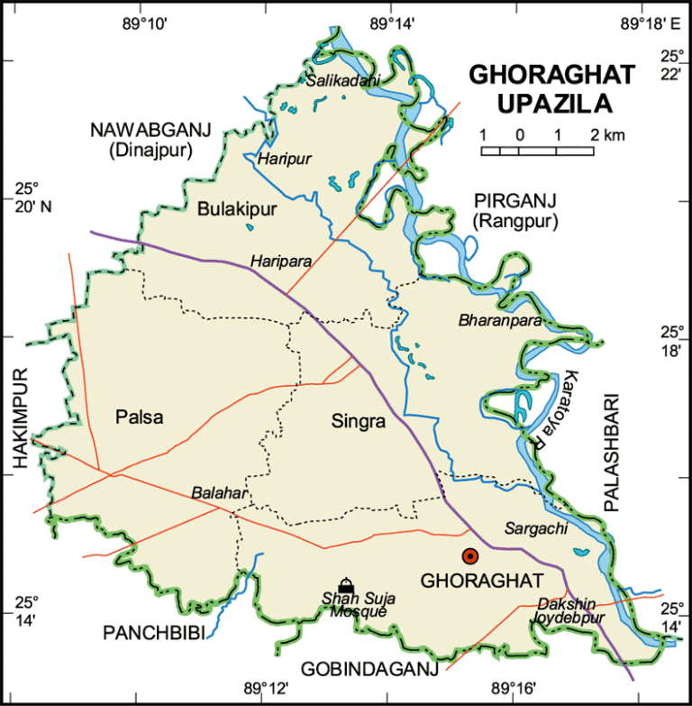 ঘোড়াঘাট উপজেলার ইউনিয়ন সমূহ