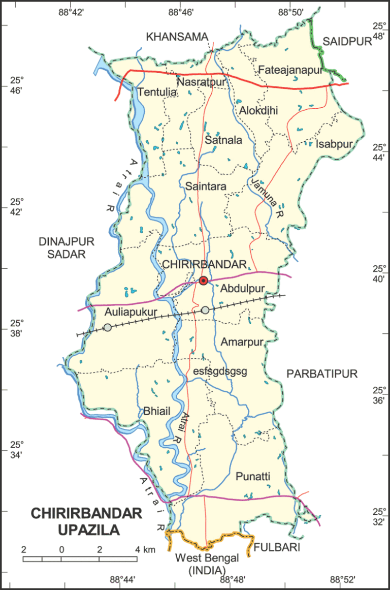 চিরিরবন্দর উপজেলার ইউনিয়ন সমূহ