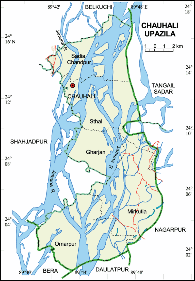 চৌহালি উপজেলার ইউনিয়ন সমূহ