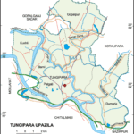 টুঙ্গিপাড়া উপজেলার ইউনিয়ন সমূহ