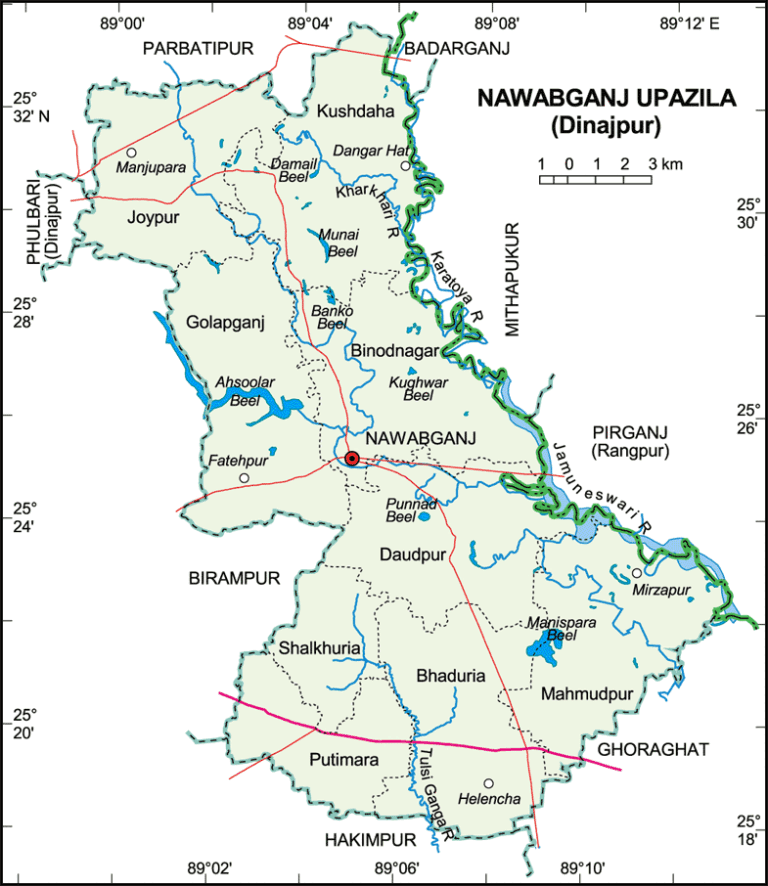 দিনাজপুর নবাবগঞ্জ উপজেলার ইউনিয়ন সমূহ
