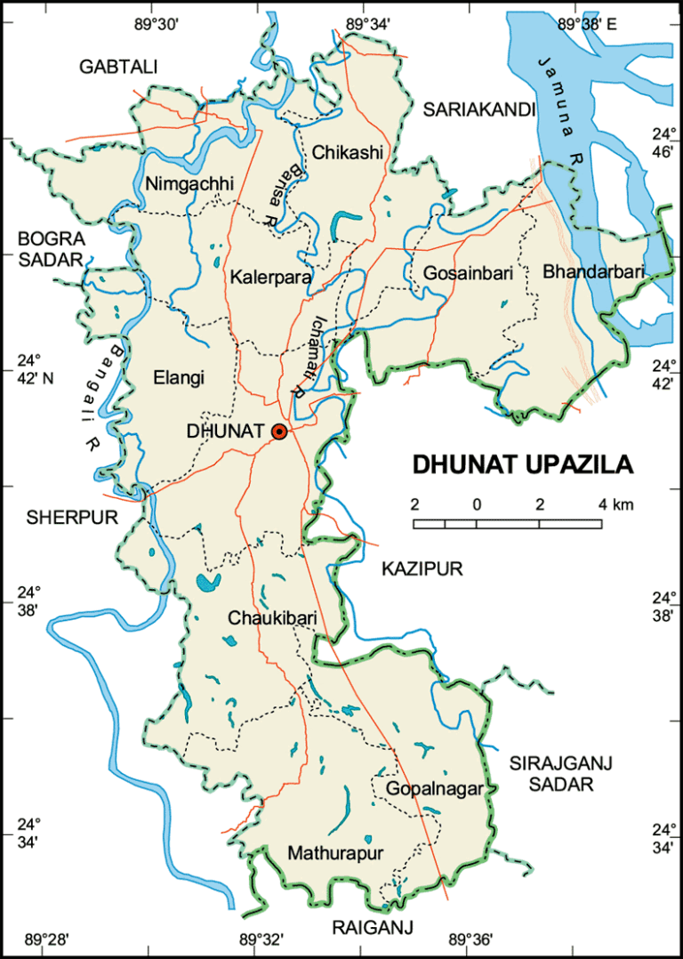 ধুনট উপজেলার ইউনিয়ন সমূহ