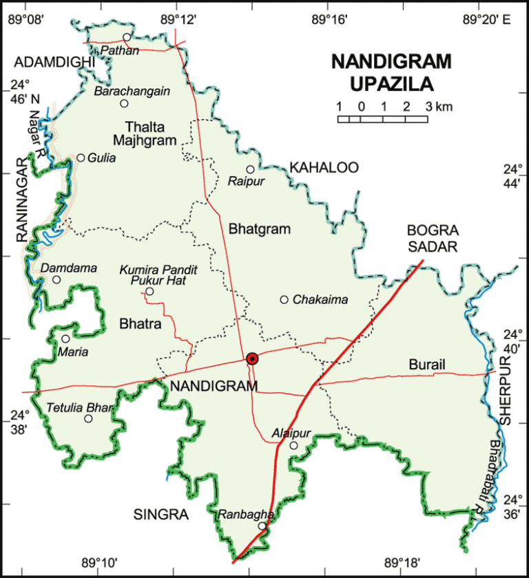 নন্দীগ্রাম উপজেলার ইউনিয়ন সমূহ