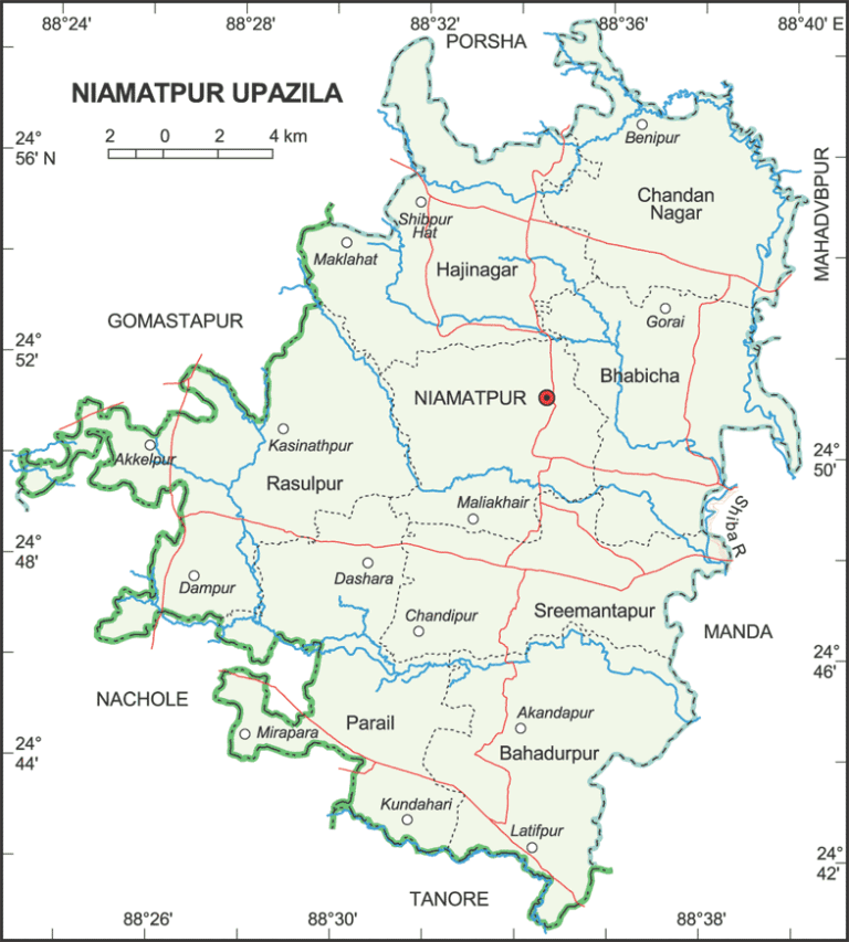নিয়ামতপুর উপজেলার ইউনিয়ন সমূহ