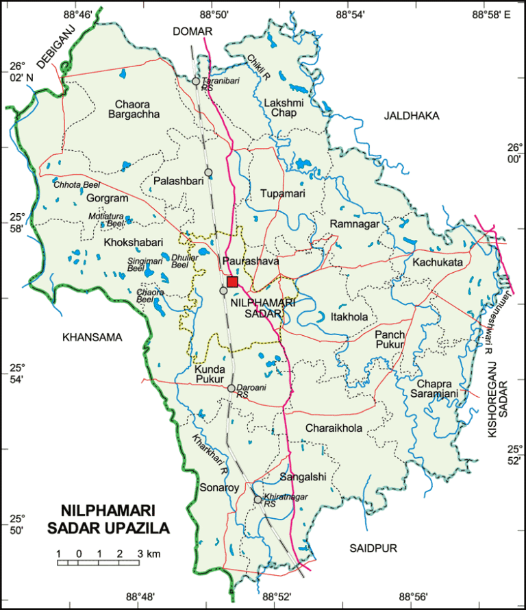 নীলফামারী সদর উপজেলার ইউনিয়ন সমূহ