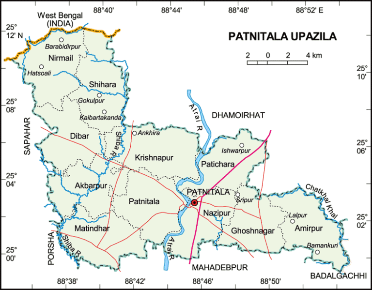 পত্নীতলা উপজেলার ইউনিয়ন সমূহ