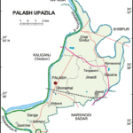 পলাশ উপজেলার ইউনিয়ন সমূহ