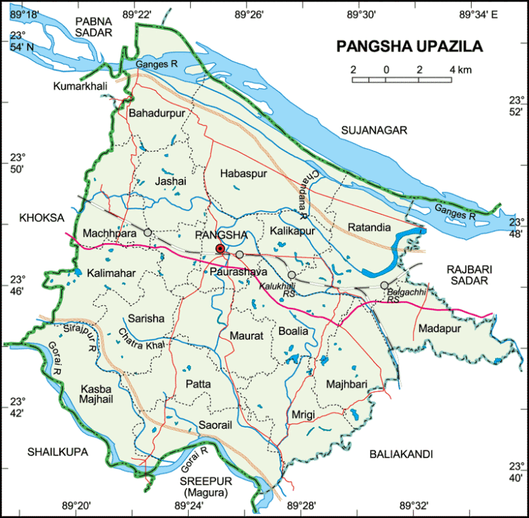 পাংশা উপজেলার ইউনিয়ন সমূহ
