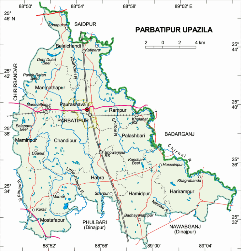 পার্বতীপুর উপজেলার ইউনিয়ন সমূহ