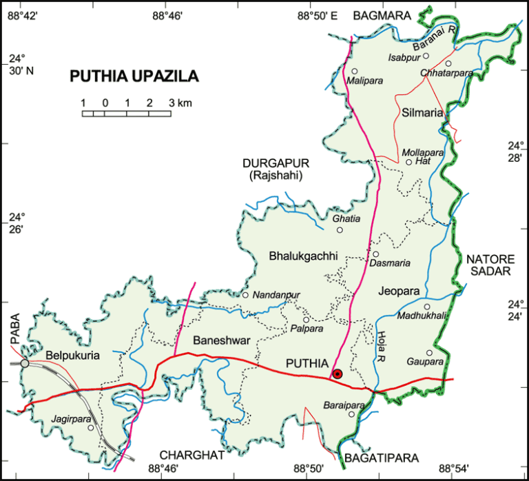 পুঠিয়া উপজেলার ইউনিয়ন সমূহ