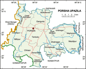 পোরশা উপজেলার ইউনিয়ন সমূহ